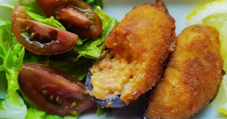 Mejillones rellenos al horno