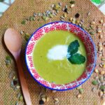 receta de crema de guisantes fácil