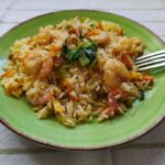plato de arroz tres delicias