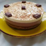 tarta sin horno de chocolate de tres sabores