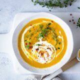crema de zanahorias y calabaza