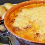 patatas con bacalao al horno