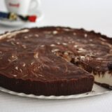 tarta de chocolate con queso