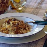 arroz con setas y verduras