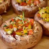 champiñones rellenos receta