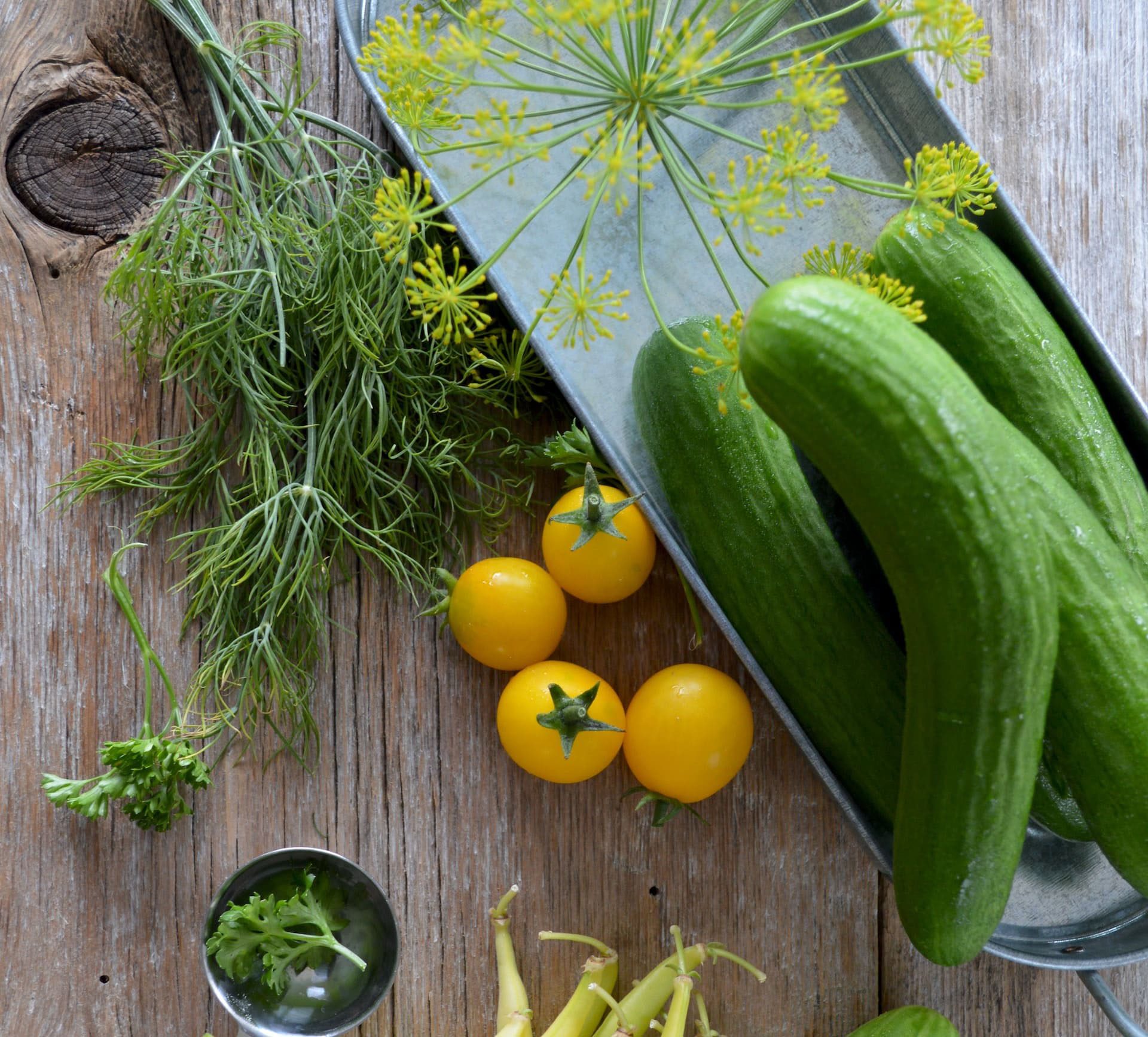 pepino para comer con vinagreta de laoganma