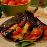 una receta de berenjena en airfryer con aires andaluces