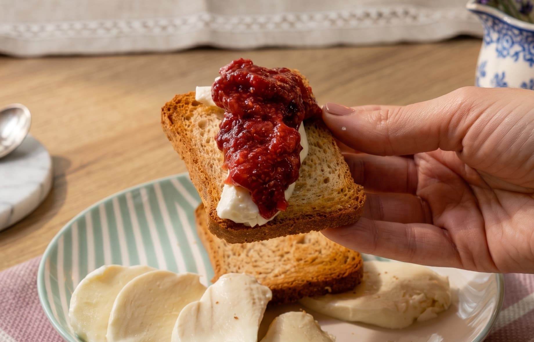 Mermelada casera de fresa (saludable)