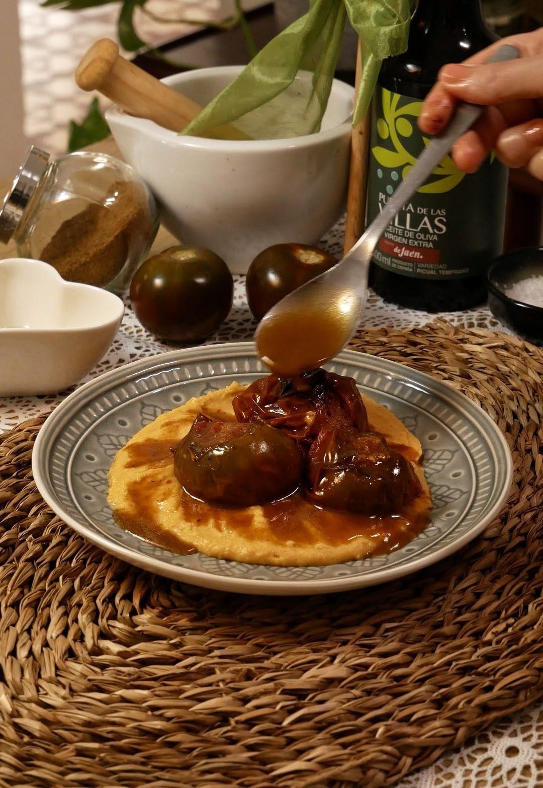 Potaje de verano (deconstrucción)