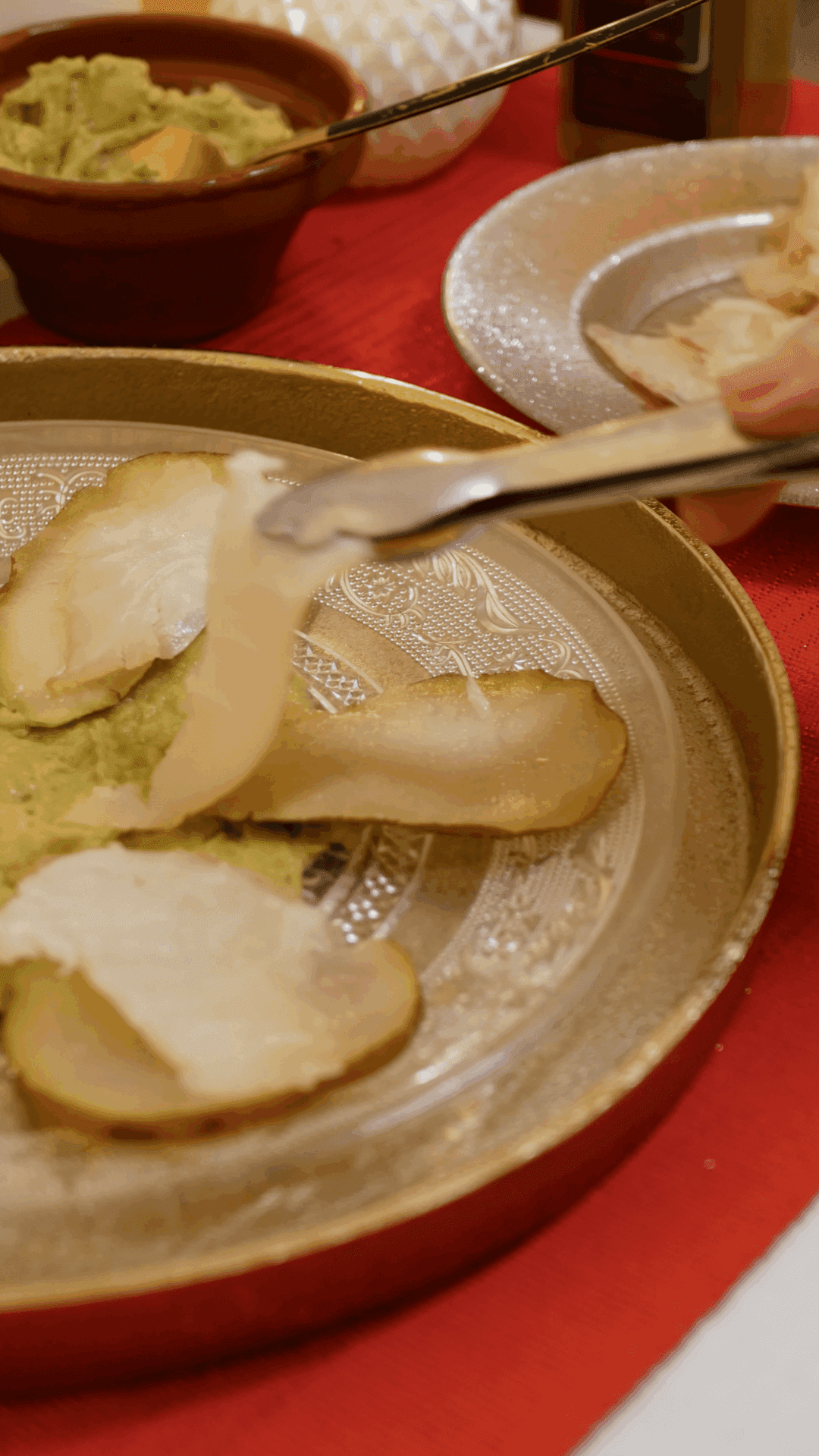 carpaccio de bacalao