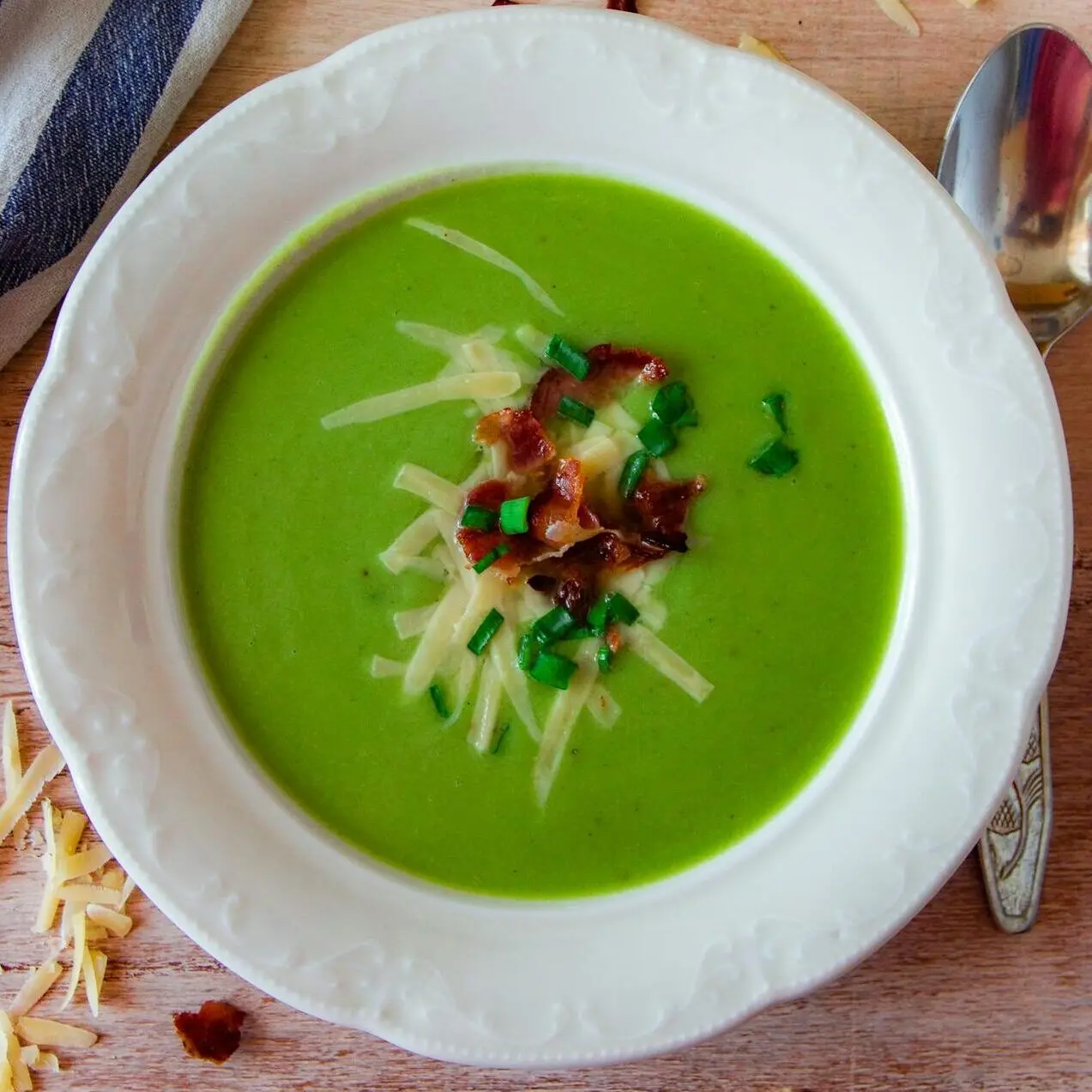 Crema de lechuga
