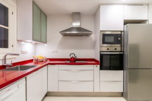 cocina de apartamento en Sevilla