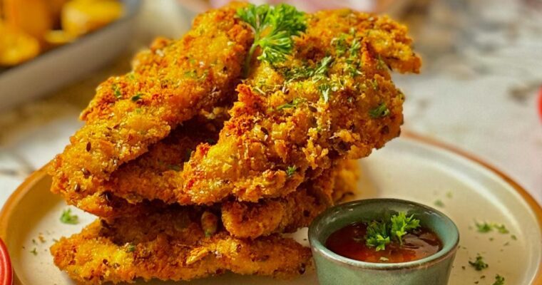 Pollo empanado ( RECETA TOP)