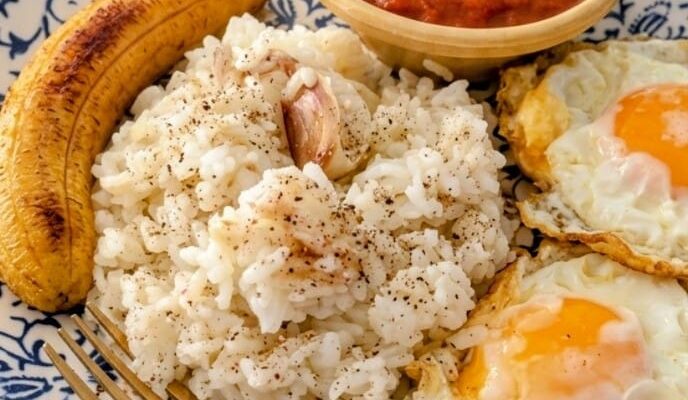 Arroz blanco receta enriquecida