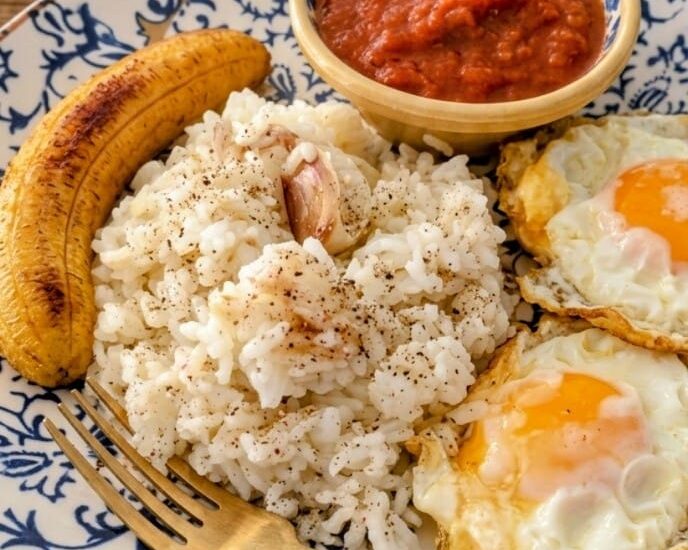 Arroz blanco receta enriquecida