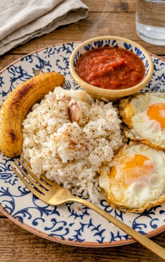 Arroz blanco receta enriquecida