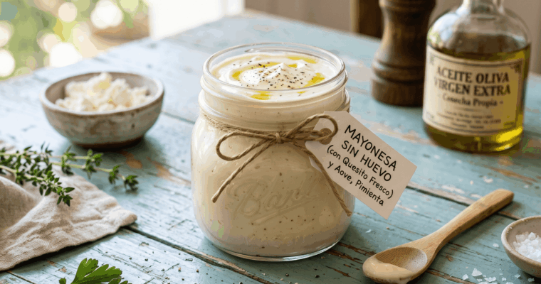 Mayonesa de queso fresco