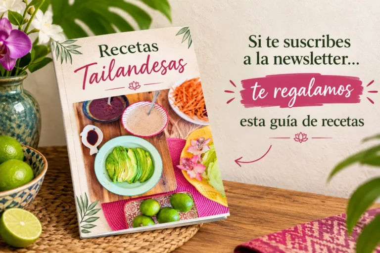 Suscríbete a la newsletter de Divina Vinagreta y llévate gratis mis recetas tailandesas